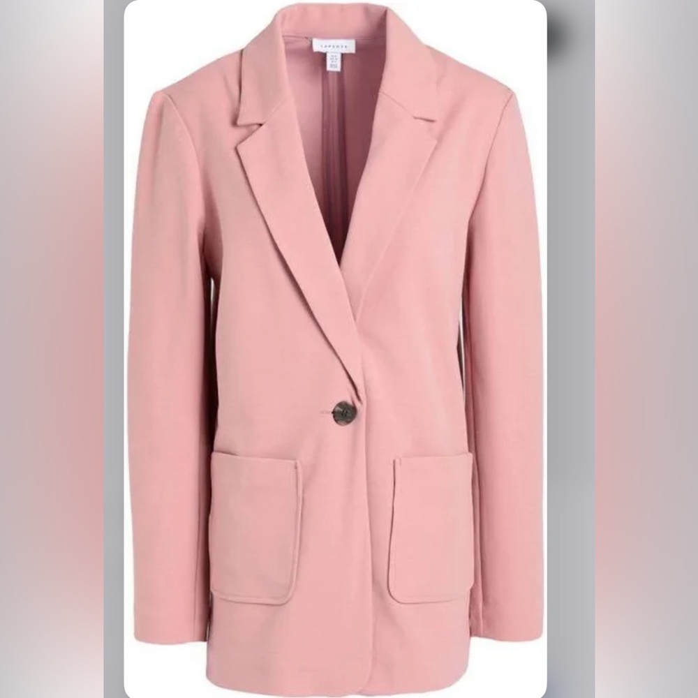TopShop Women's Pink Blazer